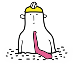 Good luck! Eternal baseball boy sticker #5082536