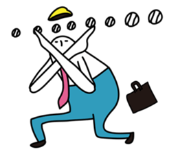 Good luck! Eternal baseball boy sticker #5082538