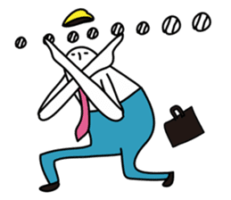 Good luck! Eternal baseball boy sticker #5082538