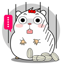 Cute funny hamster (Practical Tips 1) sticker #5082908