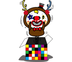 Luke - Clown Luke sticker #5082951