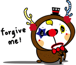 Luke - Clown Luke sticker #5082963