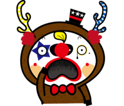 Luke - Clown Luke sticker #5082967