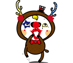 Luke - Clown Luke sticker #5082969