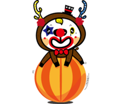 Luke - Clown Luke sticker #5082970