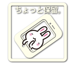 Icon-like stickers with a rabbit sticker #5083626
