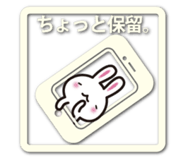 Icon-like stickers with a rabbit sticker #5083626