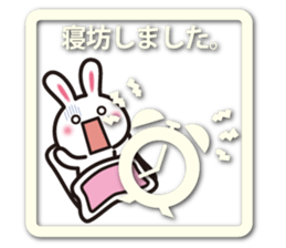 Icon-like stickers with a rabbit sticker #5083634