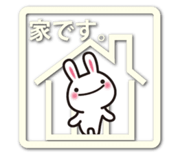 Icon-like stickers with a rabbit sticker #5083635