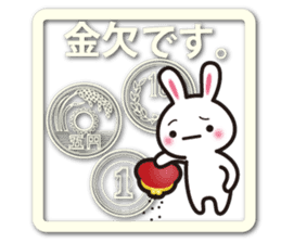 Icon-like stickers with a rabbit sticker #5083645