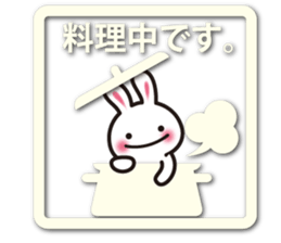 Icon-like stickers with a rabbit sticker #5083650