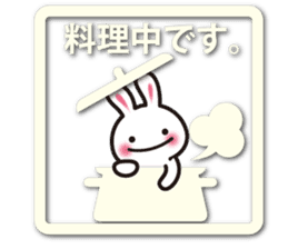 Icon-like stickers with a rabbit sticker #5083650
