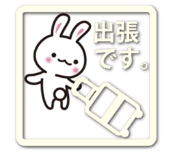 Icon-like stickers with a rabbit sticker #5083655