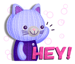 Woolen stuffed toys(English version) sticker #5083919