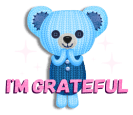 Woolen stuffed toys(English version) sticker #5083920