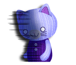 Woolen stuffed toys(English version) sticker #5083925