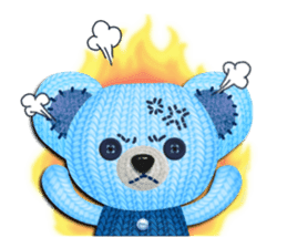 Woolen stuffed toys(English version) sticker #5083927