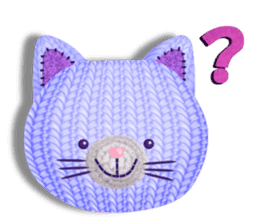 Woolen stuffed toys(English version) sticker #5083933