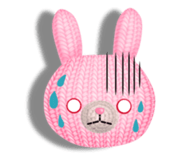 Woolen stuffed toys(English version) sticker #5083935