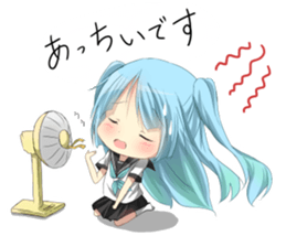 Speak Honorific Girl Sticker sticker #5084027