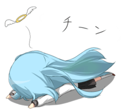 Speak Honorific Girl Sticker sticker #5084028