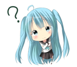 Speak Honorific Girl Sticker sticker #5084030