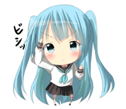 Speak Honorific Girl Sticker sticker #5084045