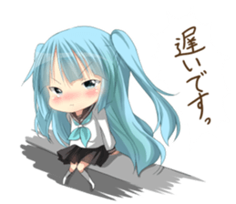 Speak Honorific Girl Sticker sticker #5084048