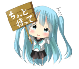 Speak Honorific Girl Sticker sticker #5084052