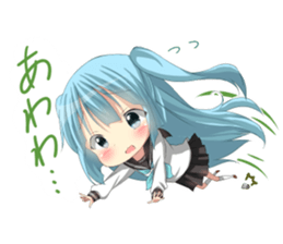 Speak Honorific Girl Sticker sticker #5084053