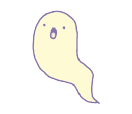 Dreamy Pastel Ghosts sticker #5084493