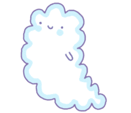 Dreamy Pastel Ghosts sticker #5084500