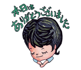 Toshio's Sticker sticker #5084863
