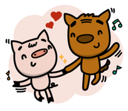 Little and Key sticker #5085043