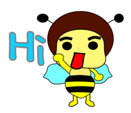 Bees life diary sticker #5085063