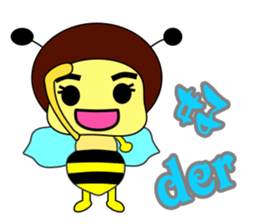 Bees life diary sticker #5085074