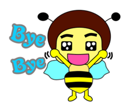 Bees life diary sticker #5085099