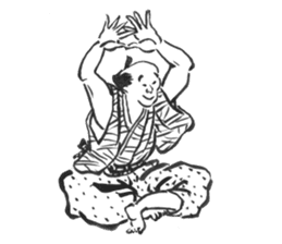 People in the Edo Period sticker #5085290