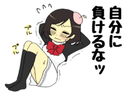 JAPANESE FAMOUS ANIME'S DIET STICKER sticker #5085712