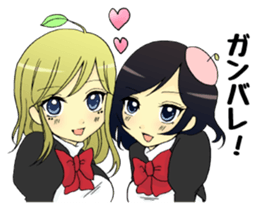 JAPANESE FAMOUS ANIME'S DIET STICKER sticker #5085729