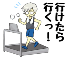 JAPANESE FAMOUS ANIME'S DIET STICKER sticker #5085734