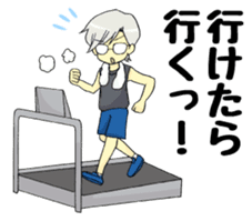 JAPANESE FAMOUS ANIME'S DIET STICKER sticker #5085734