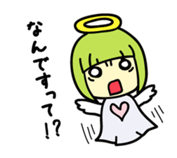 Red Devil and Green Angel sticker #5085958