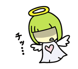 Red Devil and Green Angel sticker #5085964