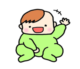 Puni-Puni baby sticker #5086546