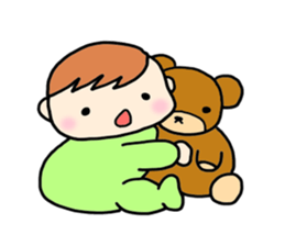 Puni-Puni baby sticker #5086554