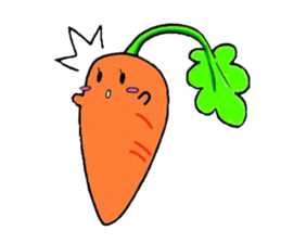 Highly convenient vegetables sticker #5087316