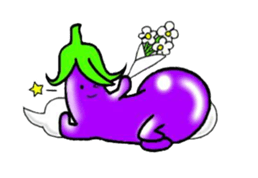 Highly convenient vegetables sticker #5087324