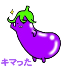 Highly convenient vegetables sticker #5087326