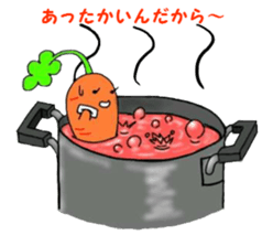 Highly convenient vegetables sticker #5087330